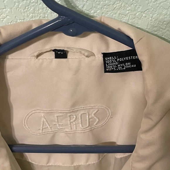 Aeros winter white wind and cold barrier jacket - Picture 4 of 6